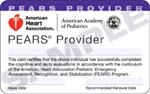 AHA公認ライセンス「PEARS<sup>®</sup>（ペアーズ）プロバイダーカード」